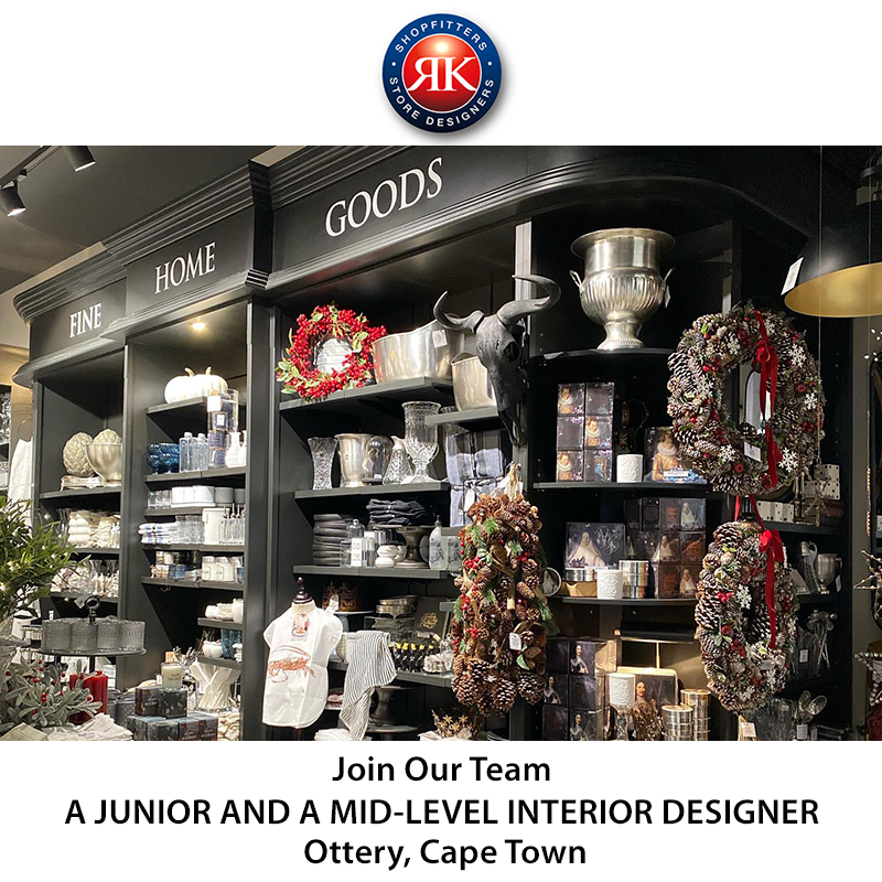 intplacements's tweet image. 🟡 Ray Kilian Retail Interiors • A Junior and a Mid-Level Interior Designer • Ottery, Cape Town.
🟡 Join Our Team • interiorplacements.co.za

@intplacements • #raykilianretailinteriors • #interiordesigners • #ottery • #capetown