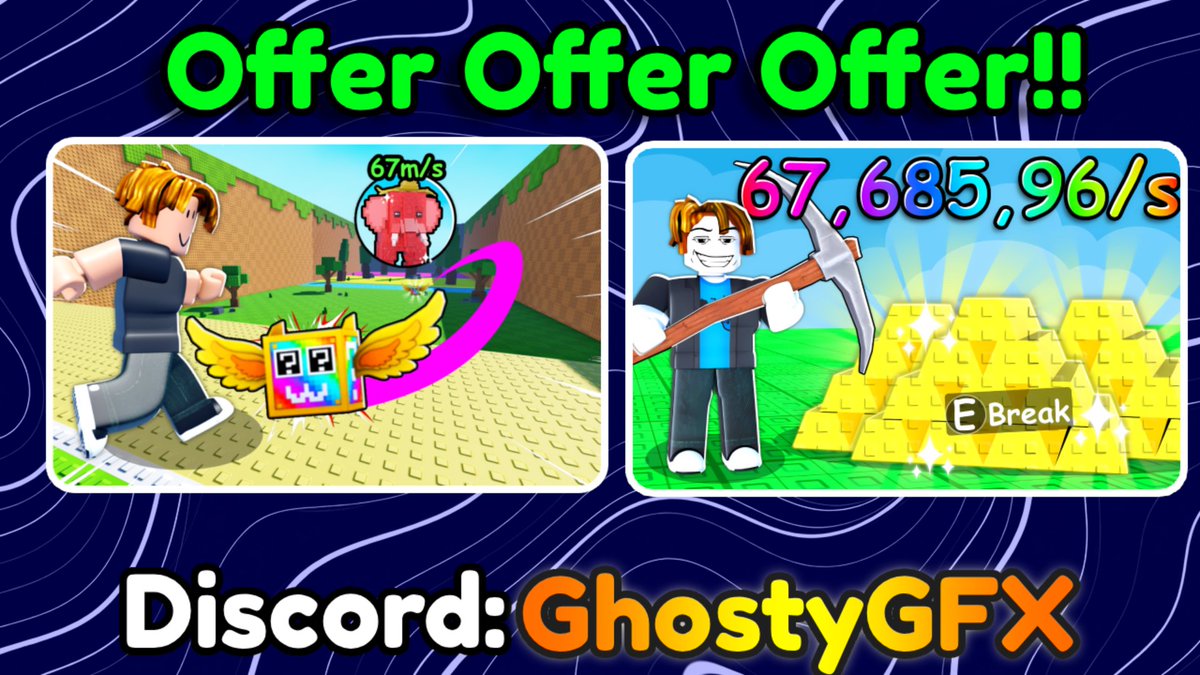 Ghostyyshadow69's tweet image. 🎯Want high-quality thumbnails at a better price?

🏷Get a discount when you order 4 or more thumbnails!

📦Order:discord.gg/PgNjBmySXZ

#Roblox #RobloxGFX #RobloxDev #robloxart #QPTR #RobloxDevs #RobloxDeveloper #RobloxGame