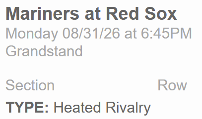 _keyofdestiny_'s tweet photo. .@MLBEmily and I are going to the Heated Rivalry night with the @RedSox!!!

We're coming to Fenway, baby! Who will I see there? https://t.co/kg2LHfcaxQ