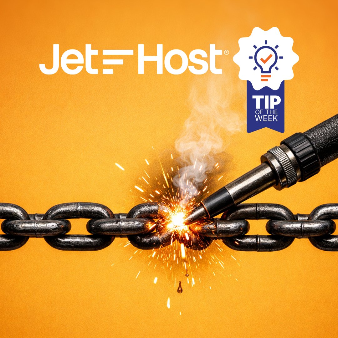jethostcom's tweet photo. Changed your domain and suddenly some links don’t work?

💡Tip of the week:
Regenerate your permalinks in WordPress. It refreshes how your URLs are structured and usually fixes those 404 errors right away.

You can do it in seconds with JetHost WordPress Manager.

#TipoftheWeek #JetHost