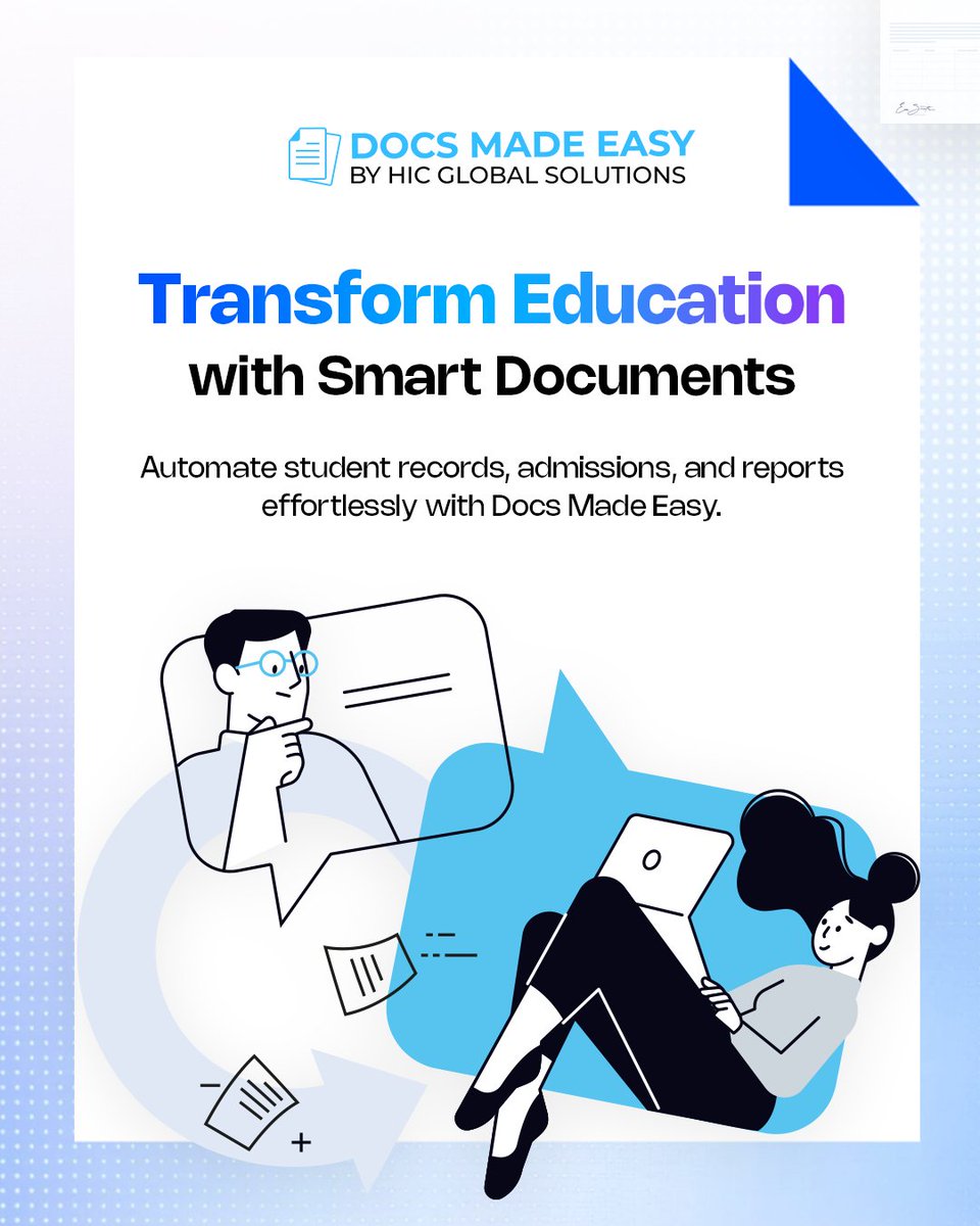 MadeDocs's tweet photo. Stop drowning in paperwork. Generate transcripts, admission forms, and academic records instantly with Docs Made Easy right inside @salesforce .

Explore Now: https://t.co/uVMC7ZtZ4G

#EdTech #Salesforce #DocsMadeEasy #DocGen #DocumentGeneration https://t.co/2ERrIEcMym