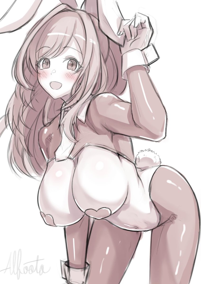 シャニマス
逆バニー恋鐘 ラフ 