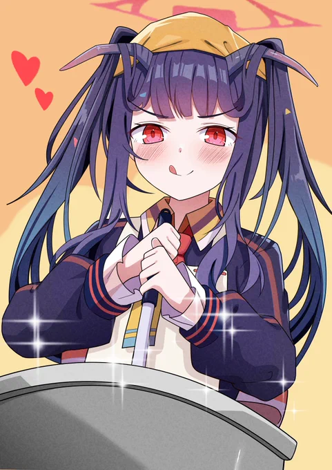 【給食の時間です!】 #ブルアカ #愛清フウカ生誕祭2026