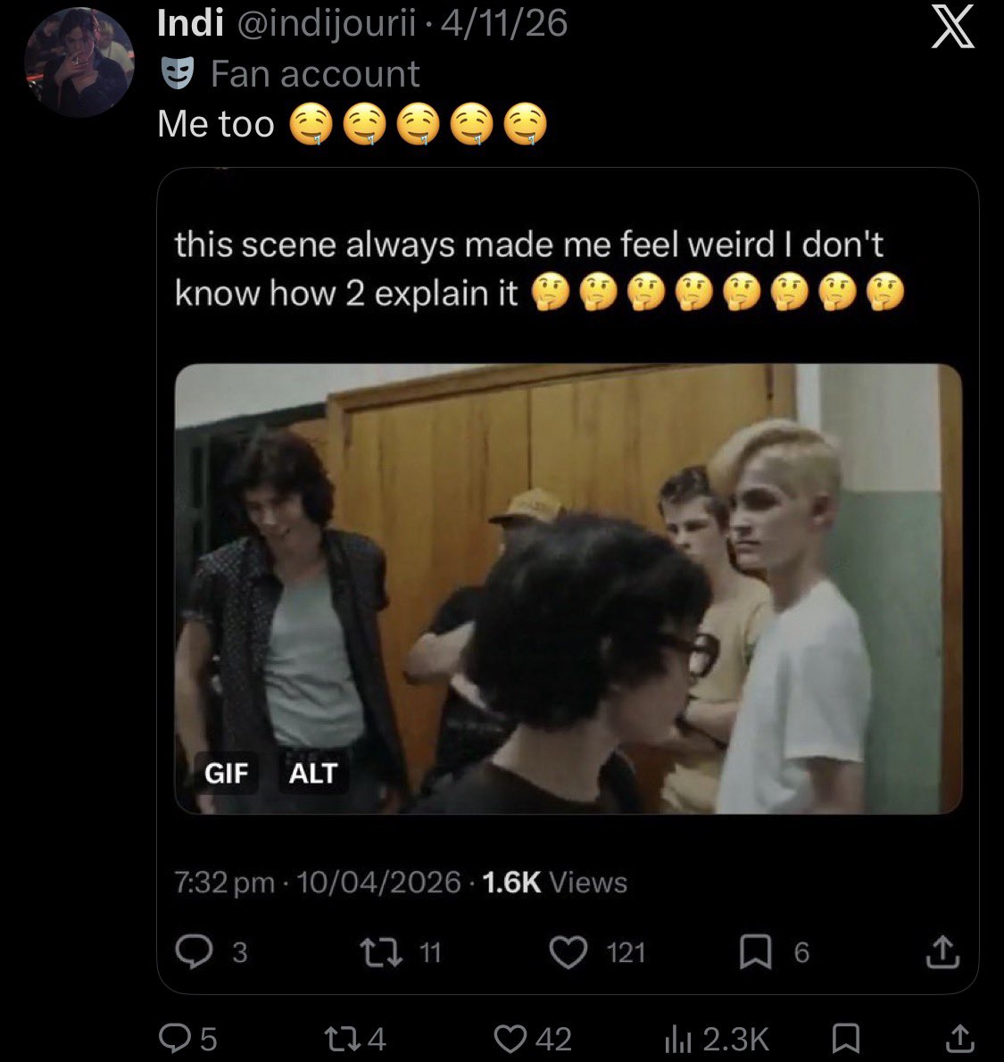 weepysoup's tweet photo. @antwackychair Reminder you guys that this person is a pedophile https://t.co/Fj2o8d9eo6