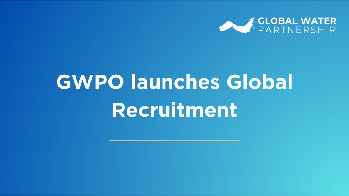 GWPnews's tweet photo. 🏢 GWPO launches Global Recruitment

Explore current opportunities and apply 👉 https://t.co/BLTtat5WMY

#NowHiring #WaterJobs https://t.co/Vv1A3Js7Dj