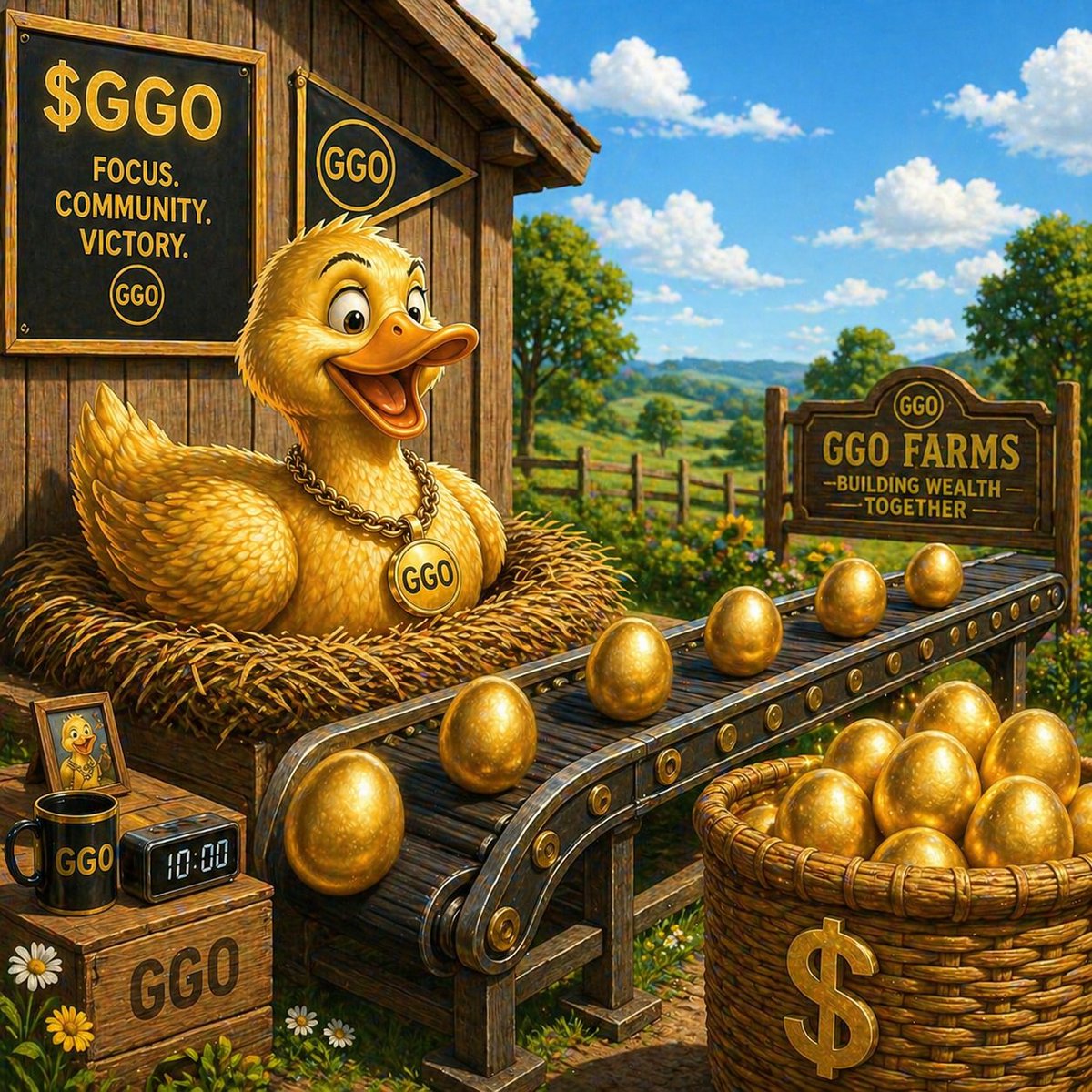Quiet progress, steady focus… that’s the phase we’re in right now.🐣

Everything is being built with intention, and it’s starting to show.

Quick one for the fam

What made you tap into Golden Goose this early?

Curious to hear what you’re seeing.