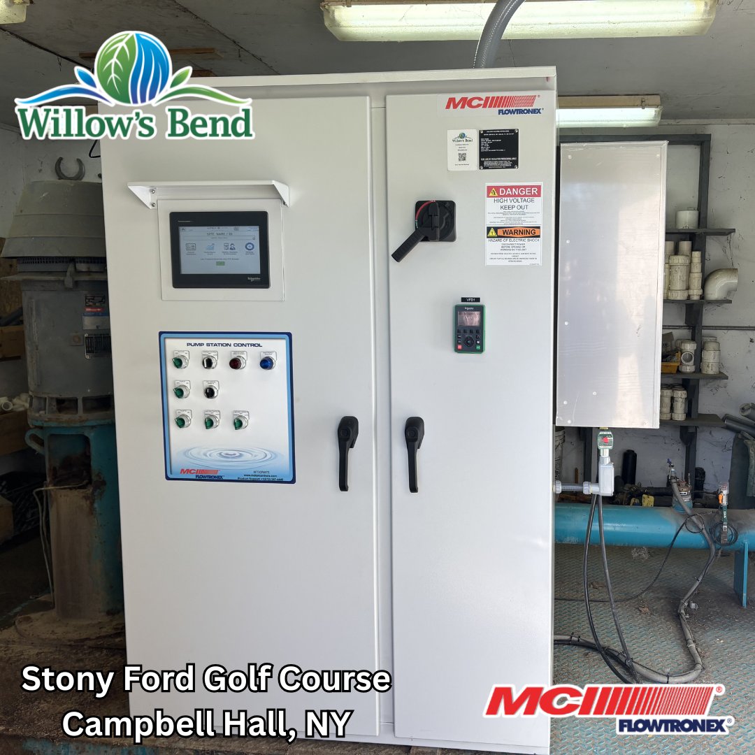 wbpumpcontrols's tweet photo. Stony Ford Golf Course
Campbell Hall, NY

Removed Old and installed New MCI Flowtronex Control Panel at Stony Ford Golf Course

#WillowsBend, #WBpumpcontrols, #MCIFlowtronex, #MCIPartner
#GolfPumpStations, #NJGCSA, #PAGCS, #FGCSA https://t.co/2B5w6z8VZt