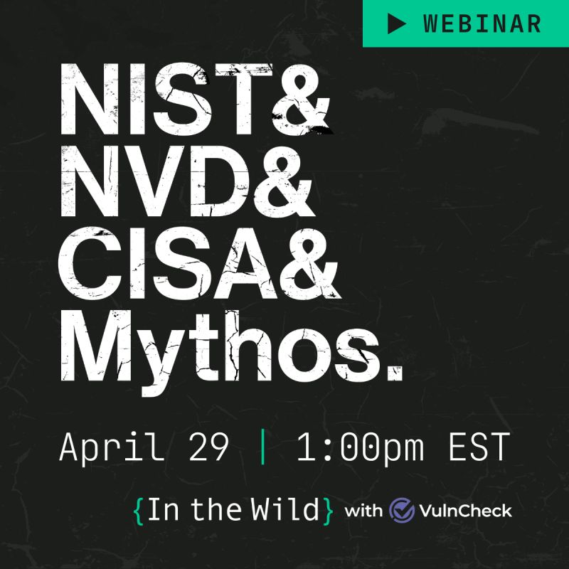VulnCheck tweet media