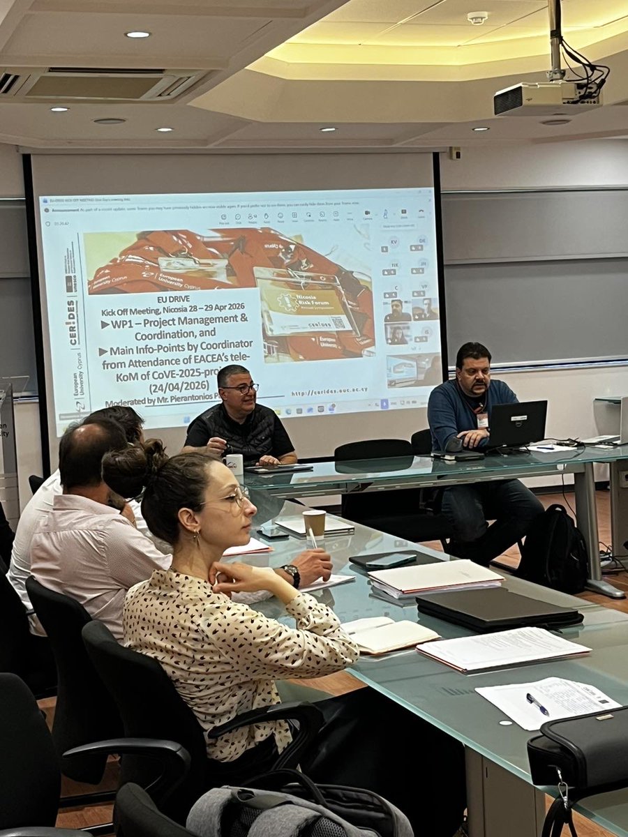 CoE_CERIDES's tweet image. That’s a #Wrap European Upskilling in Disaster Resilience and Innovation in Vocational Excellence (EU-DRIVE)” ERASMUS-EDU-2025-PEX-COVE. 

🇪🇺 highly competitive €4.5 Mn project with an excellent consortium of 14 more partners

#resilience 
#training
