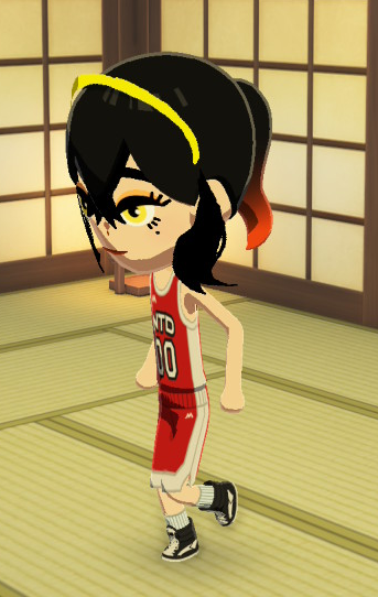 oekaki_y_r2's tweet photo. 運動神経よくて身長高いから🏀部の助っ人として参加するぜゆちゃん先輩？！ https://t.co/04QfVUDDj8