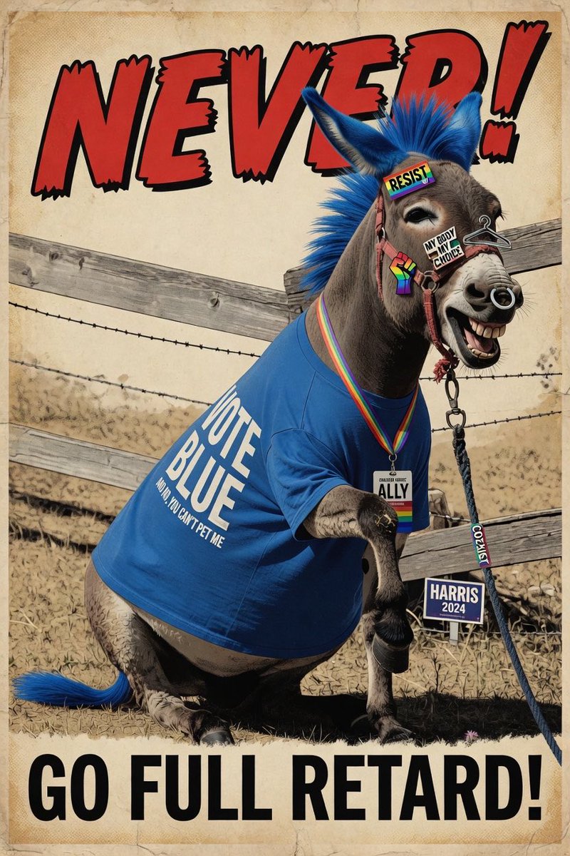 RealUncleSamX's tweet image. Which to you like better  🫏or🤡???
Let me know in the comments! 
#fatigue #NeverGoFullRetard #MAGA #AmericaFirst