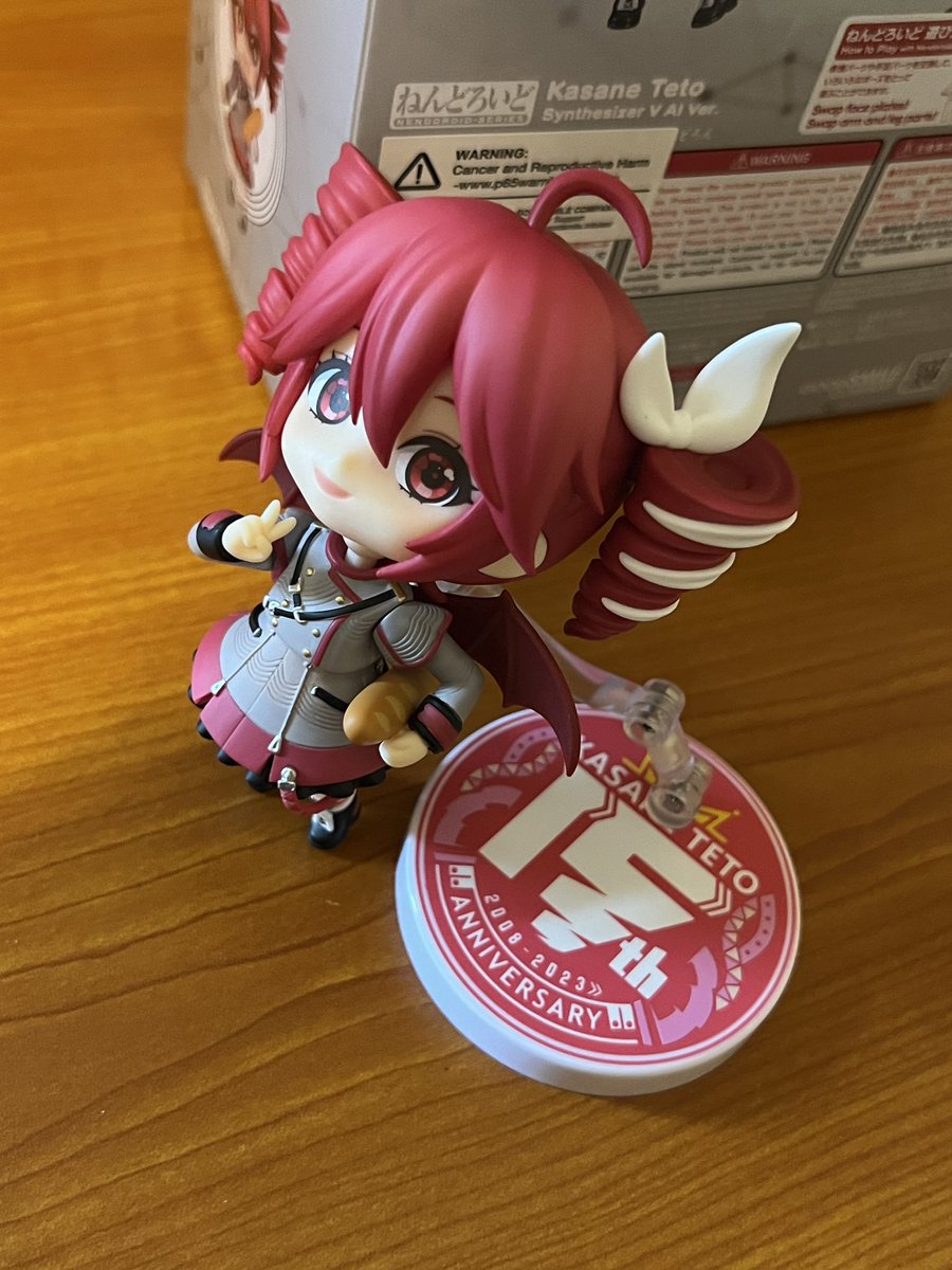 I GOT THE TETO NENDO REISSUE

been a lil bit since i posted but having teto is very important so i need to post abt it