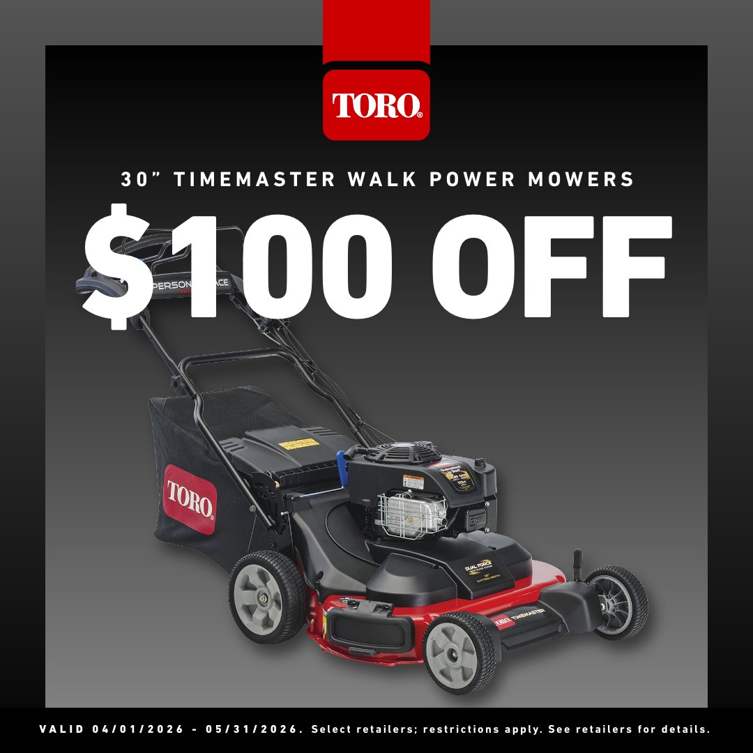beisswengers's tweet image. TORO Spring Sales Event on now! Special pricing on select TORO products.  Sales, Parts, &amp;amp; Service is open 7 days a week. #mn #toro #sale #spring #lawnmower #minneapolis #stpaul #beisswengers #twincities #save