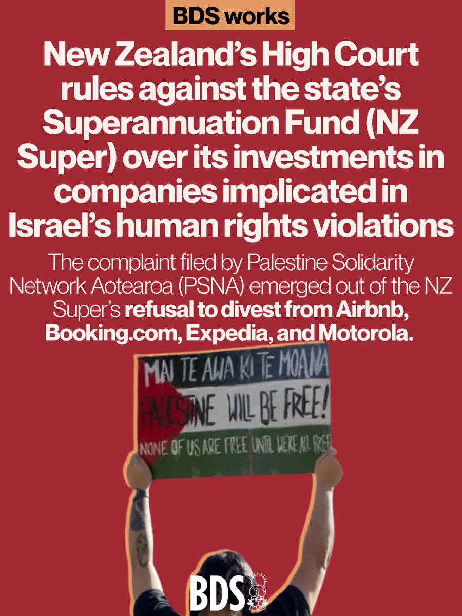 BDS movement tweet media