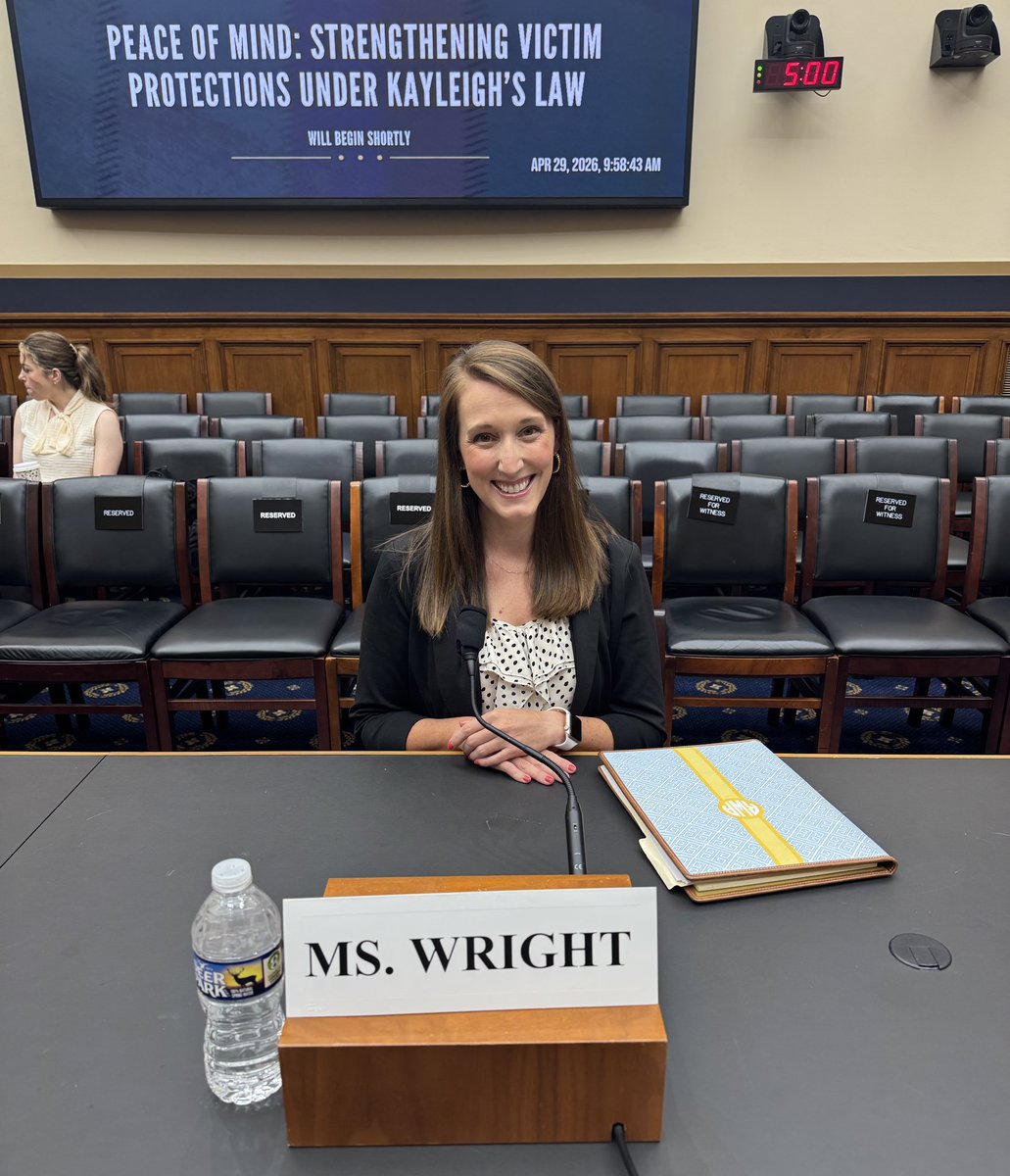 RightOnCrime's tweet image. Tune in now as ROC’s @RachelWrightROC testifies before the House Judiciary Committee on strengthening victim protections under Kayleigh’s Law: judiciary.house.gov/committee-acti…