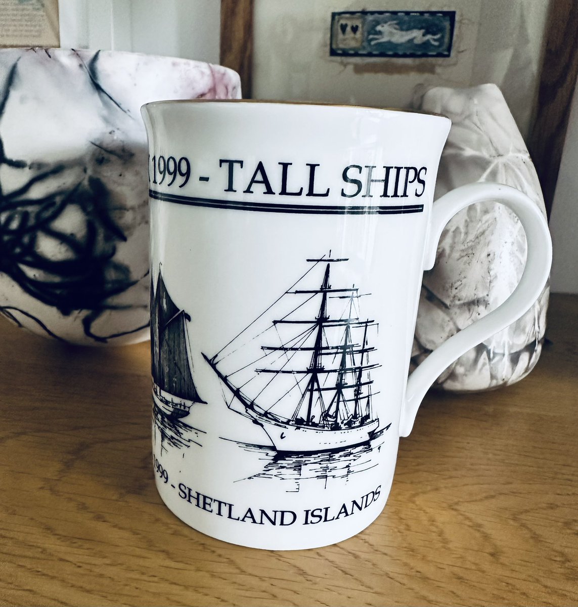 Brixham's tweet image. #picoftheday Came across this that I created in 1999 to celebrate the #tallships #lerwick #shetlandisles Quite pleased actually! 🤗