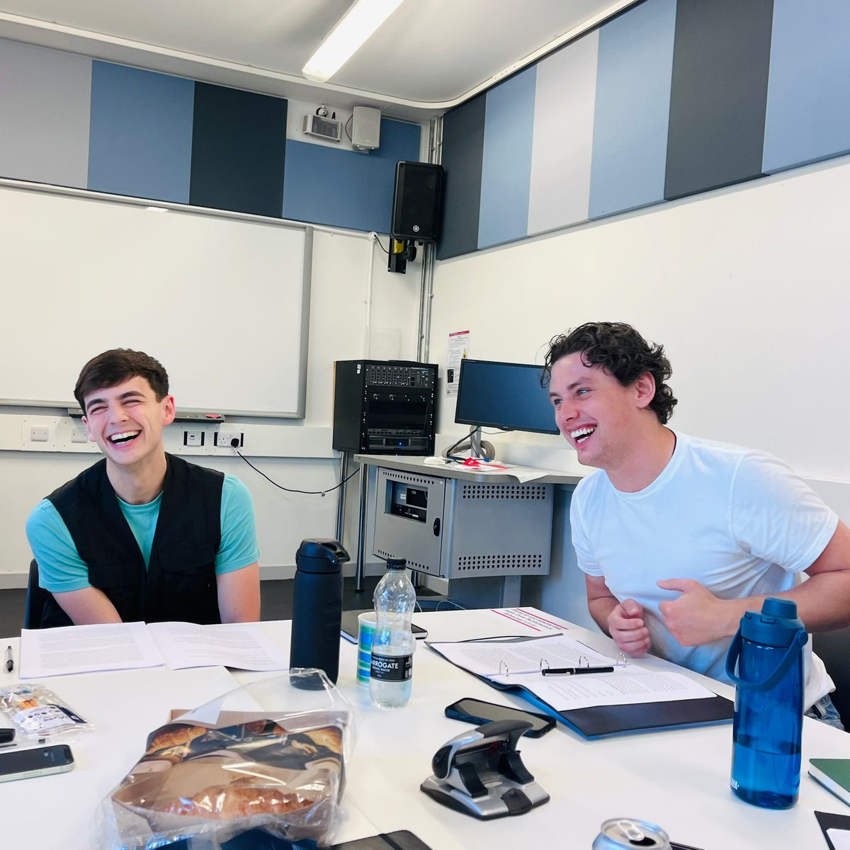 inkbrew's tweet image. 🎭 Rehearsals are underway

We're back in the room with the cast &amp;amp; creative team of #TheBBCsFirstHomosexual.

Based on a rediscovered 1954 BBC transcript, the play explores identity, love &amp;amp; fear in a world that demanded silence.

🎭 Wilde Stages @GayTheatre, Dublin
📅 11–16 May