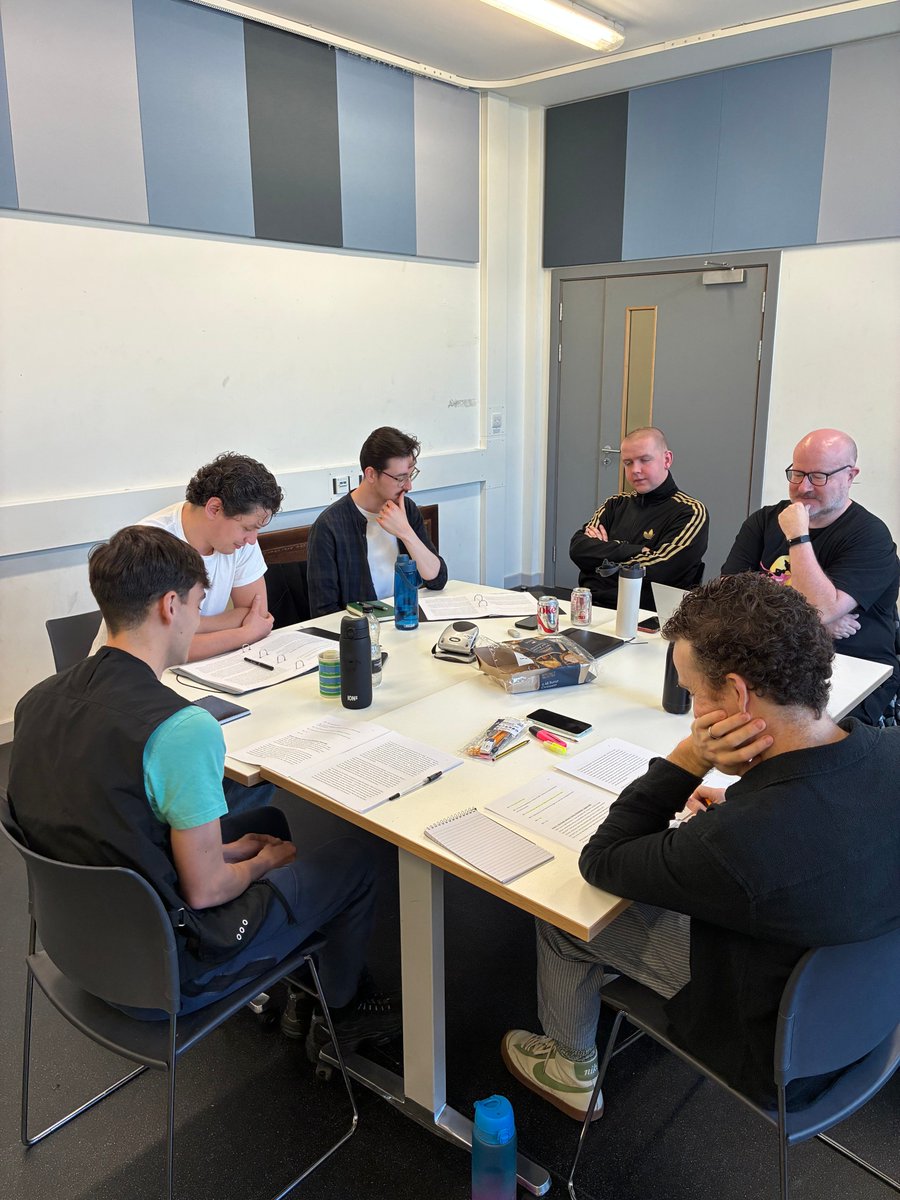inkbrew's tweet image. 🎭 Rehearsals are underway

We're back in the room with the cast &amp;amp; creative team of #TheBBCsFirstHomosexual.

Based on a rediscovered 1954 BBC transcript, the play explores identity, love &amp;amp; fear in a world that demanded silence.

🎭 Wilde Stages @GayTheatre, Dublin
📅 11–16 May