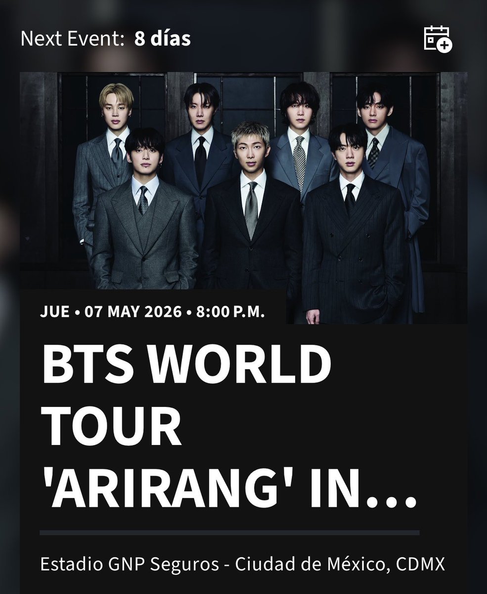 𐙚 mia :) VERÁ A BTS tweet media