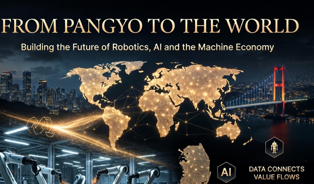Güney Kore Pangyo’dan bugün teyit geldi.
Robotik donanım hızla metalaşıyor.
Baştan beri üstteki ekonomik katman ve use case’lere odaklanıyoruz.
Yön doğru. Pangyo → İstanbul → Dünya