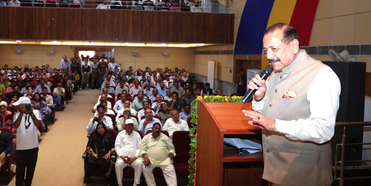 Dr Jitendra Singh tweet media