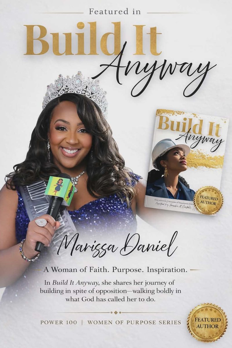 futuretalkshow's tweet image. #NewBookAlert
WOW! 🤩 This makes book #4 for me 😃😃🤩🤩 God has a way of putting a smile on my face 😊 The new book, “Built it Anyway” arrived over the weekend and I am truly honored to be a Contributing Author. 📕 Thank you Jeanita R Castille for this amazing opportunity! 🙌🏾🙌🏾