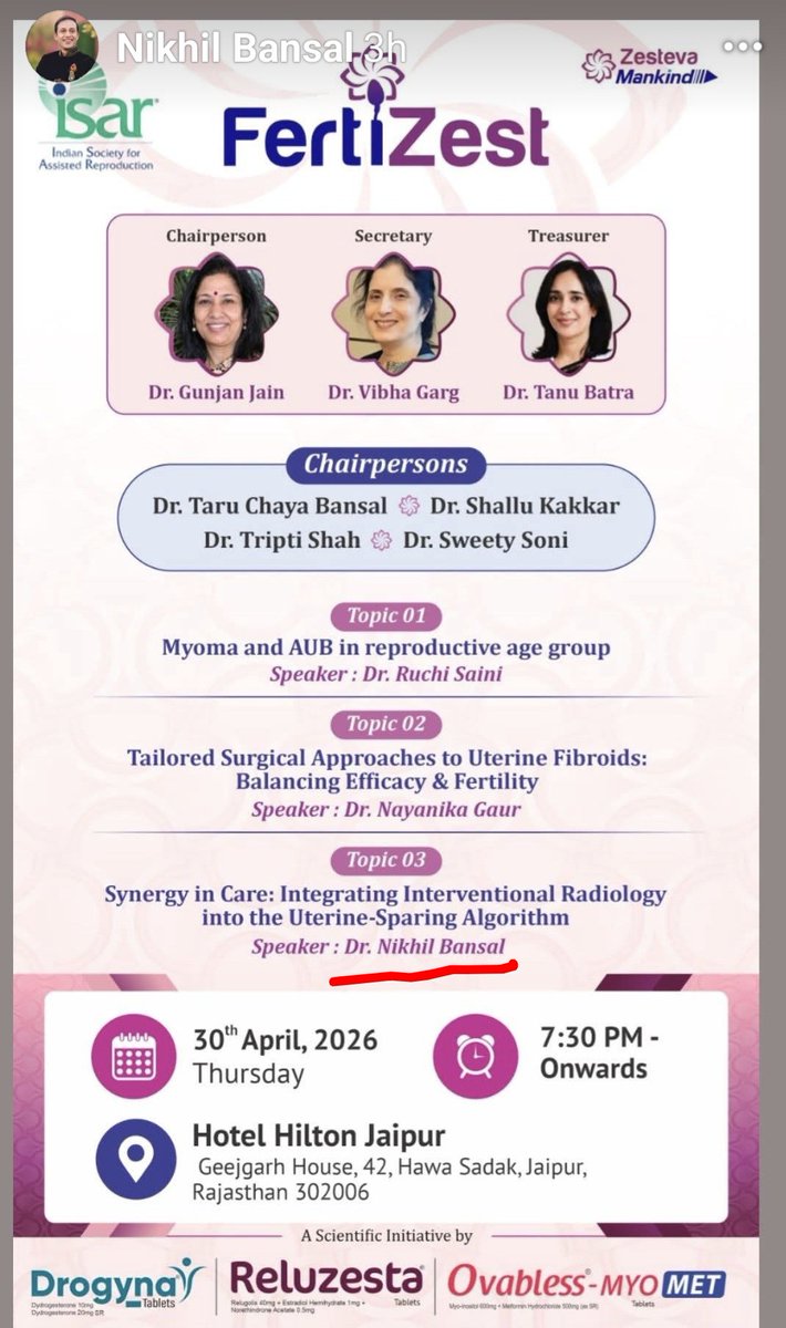 57Rekha55's tweet photo. Speaker Dr Nikhil Bansal https://t.co/cdtSH3o6Hj
