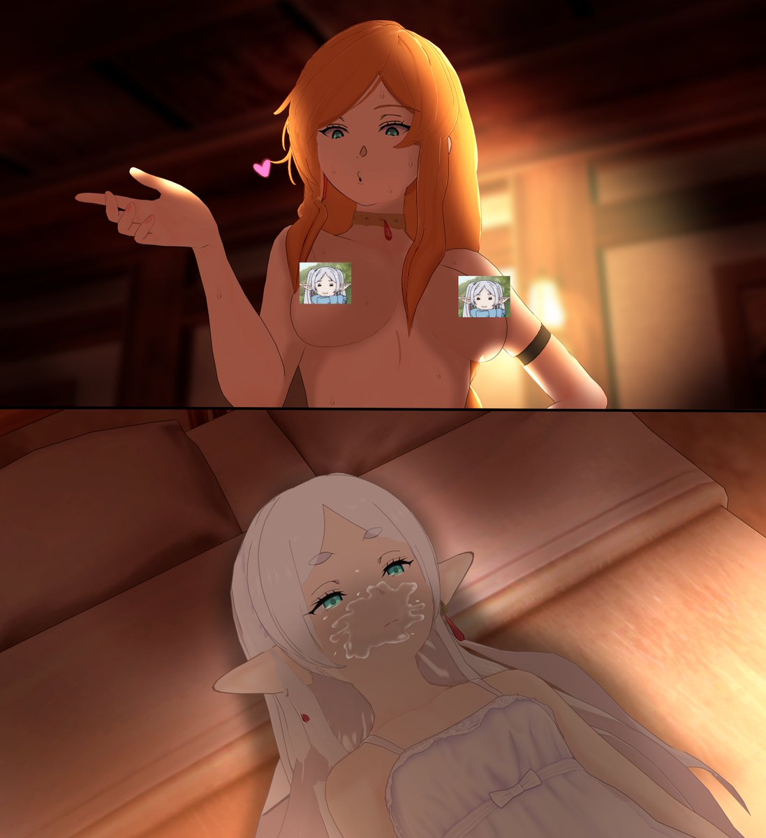 NotGbakk's tweet image. Seduction technique passed down
#frieren