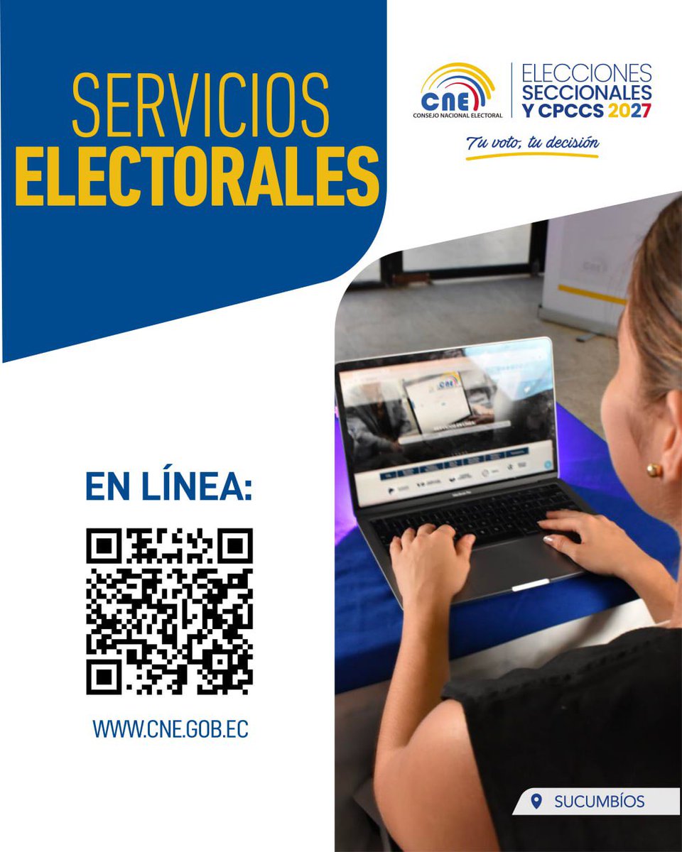 CNE-Sucumbíos tweet media