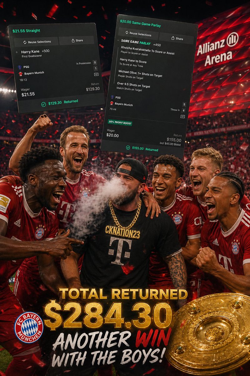 cknation23's tweet photo. BIG DAY IN VIP YESTERDAY‼️‼️‼️

+500✅
+700✅

All plays here : https://t.co/y5SAE6PcfZ https://t.co/ly8OHOkEer