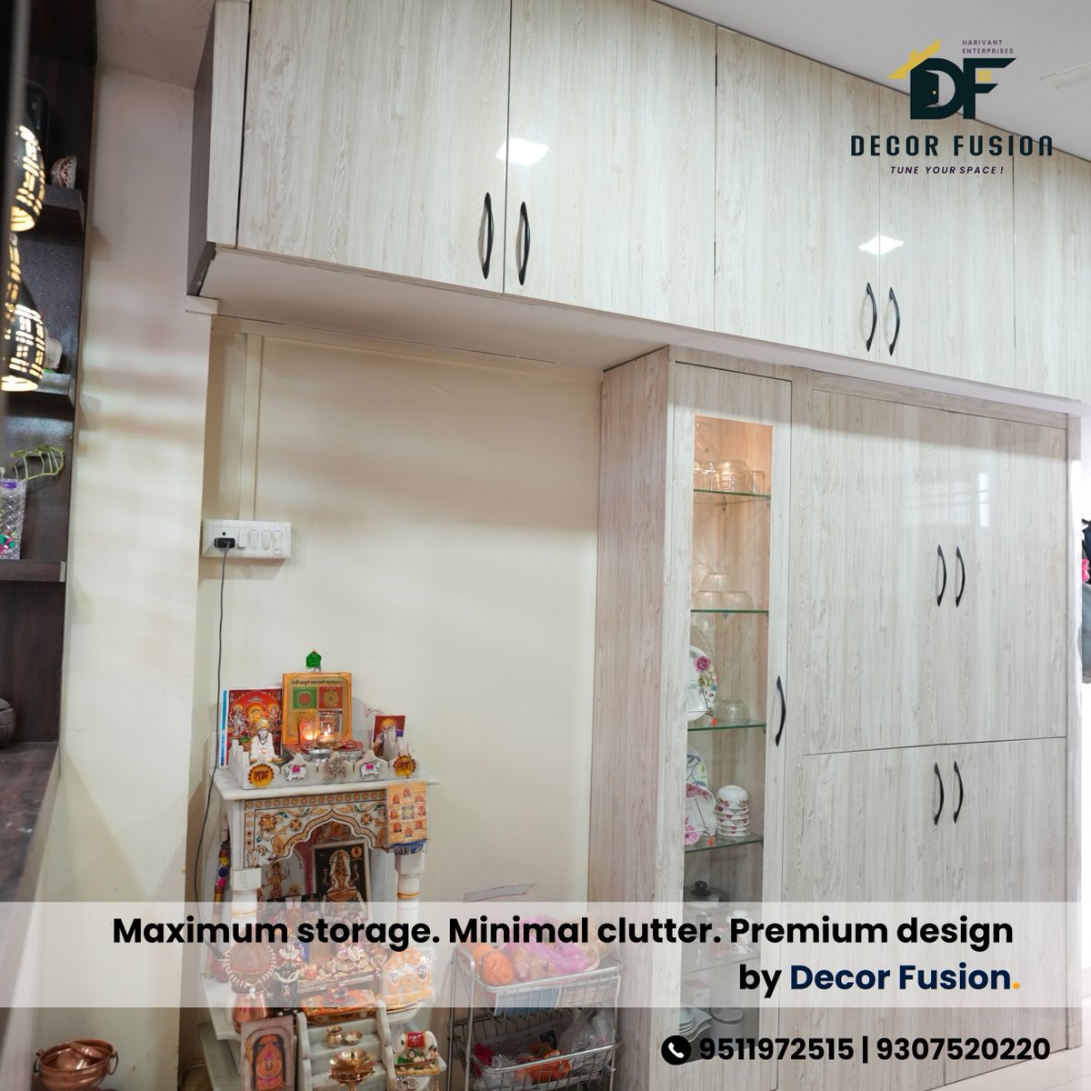 fusiondecor12's tweet image. A wardrobe should do more than store, it should elevate your space. Decor fusion creates luxury wardrobe designs with seamless functionality and refined detailing.
📍 Hudkeshwar Rd, Chandrakiran Nagar, Nagpur
📞 9511972515 | 9307520220
#luxurywardrobe #wardrobeinterior #bedroom