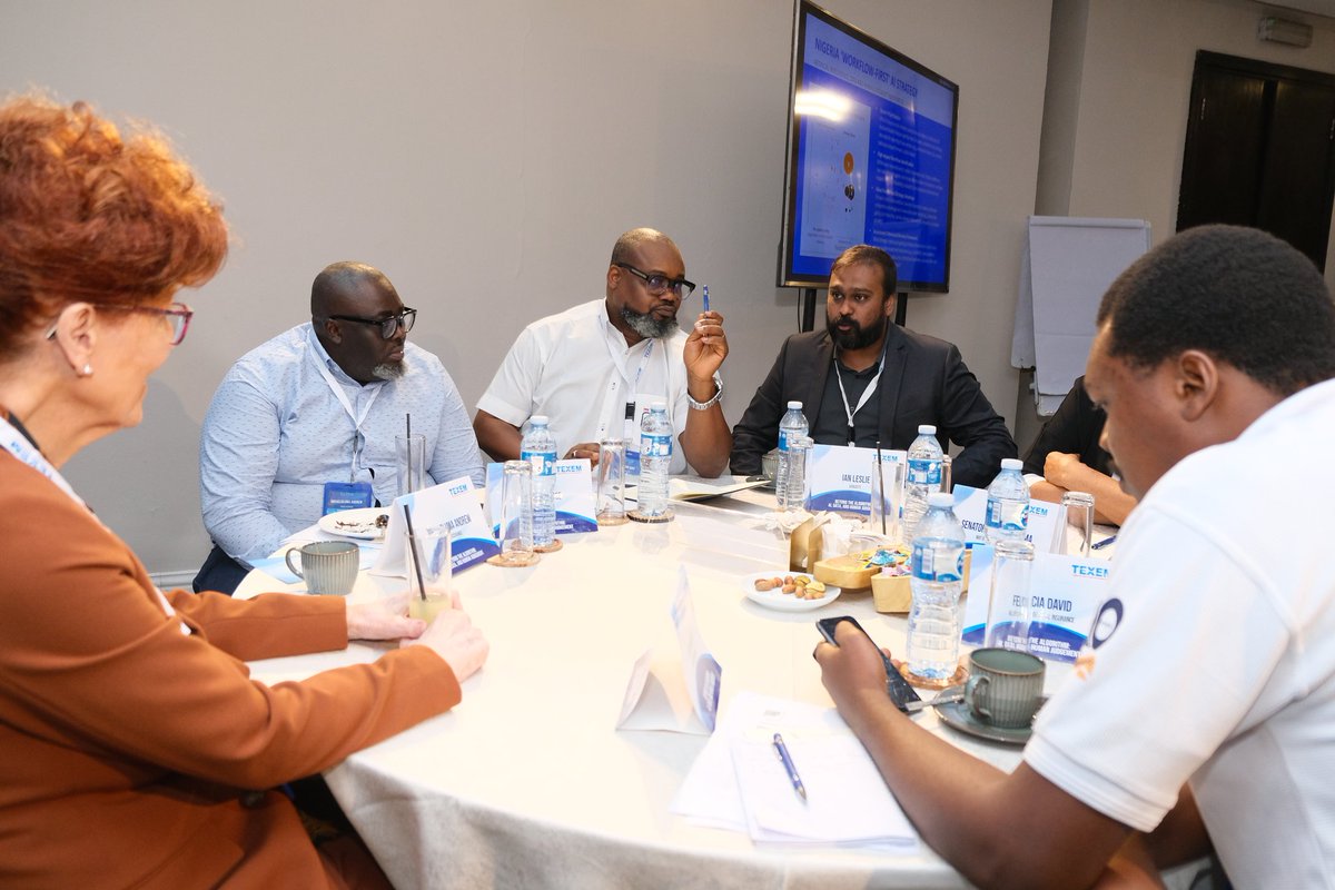 Texem_UK's tweet image. From AI hype to disciplined thinking.
Participants exploring workflow strategy, data quality, and governance as sessions deepen at The Wheatbaker.
#TEXEM #BeyondtheAlgorithm #AILeadership
