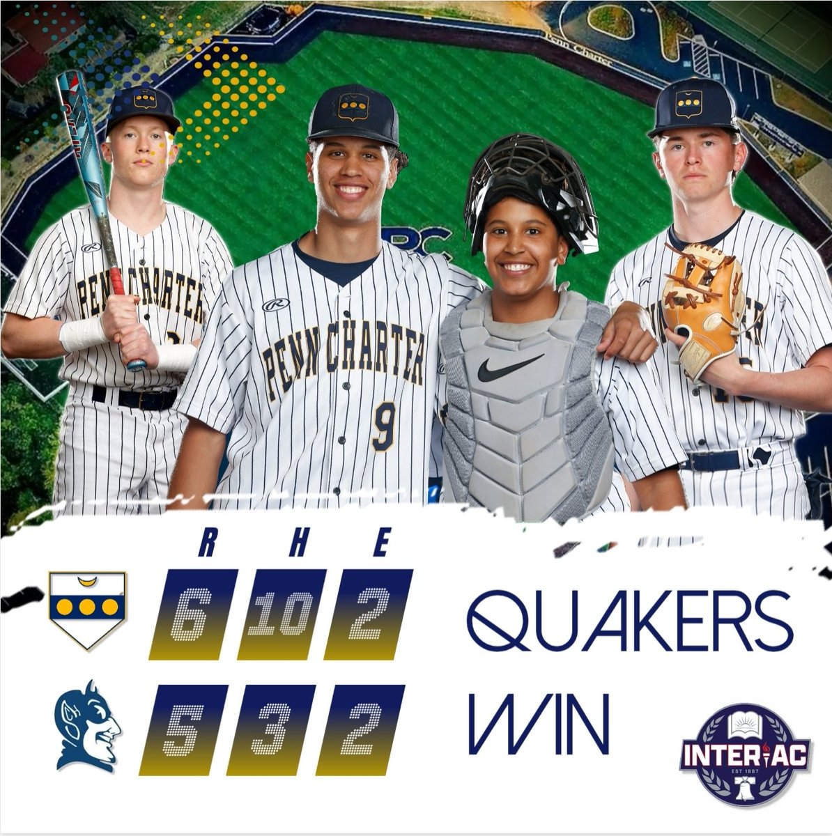 Penn Charter Baseball tweet media