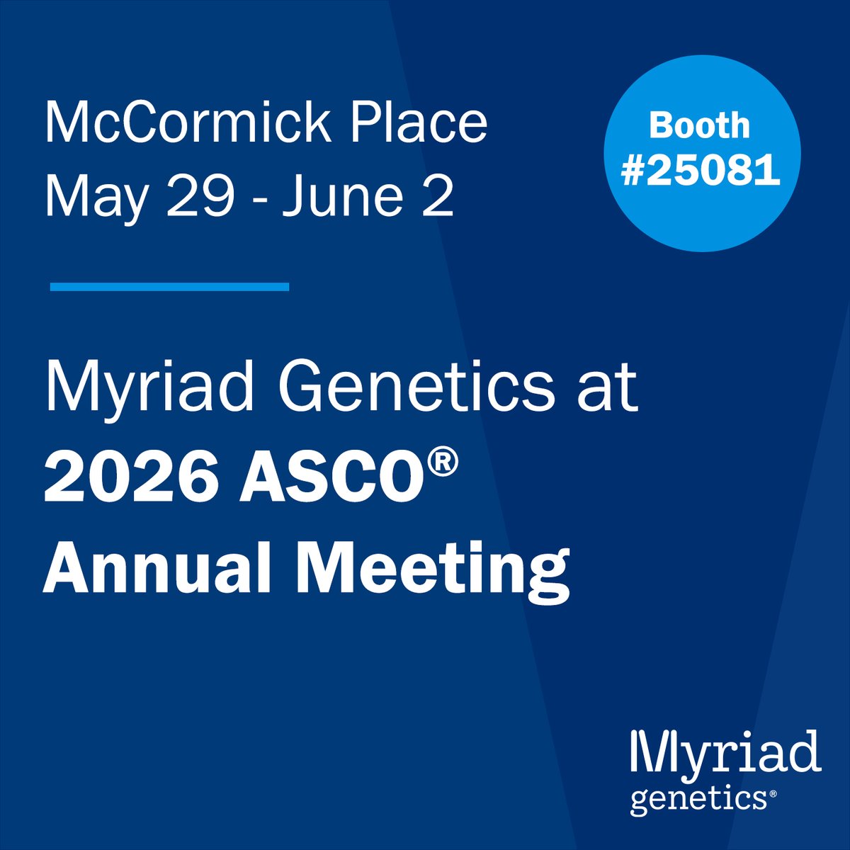 Myriad Genetics tweet media