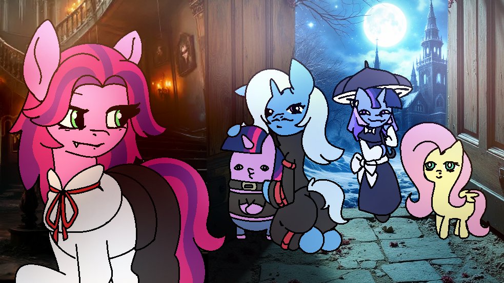 TheTamers12345's tweet photo. Tune in for a bone chilling SPOOKTACULAR new episode of My Little Pony this Friday at 5PM CST/6PM EST!!😨 (Just in time for Walpurgisnacht!!) https://t.co/D773y4Kjs8
