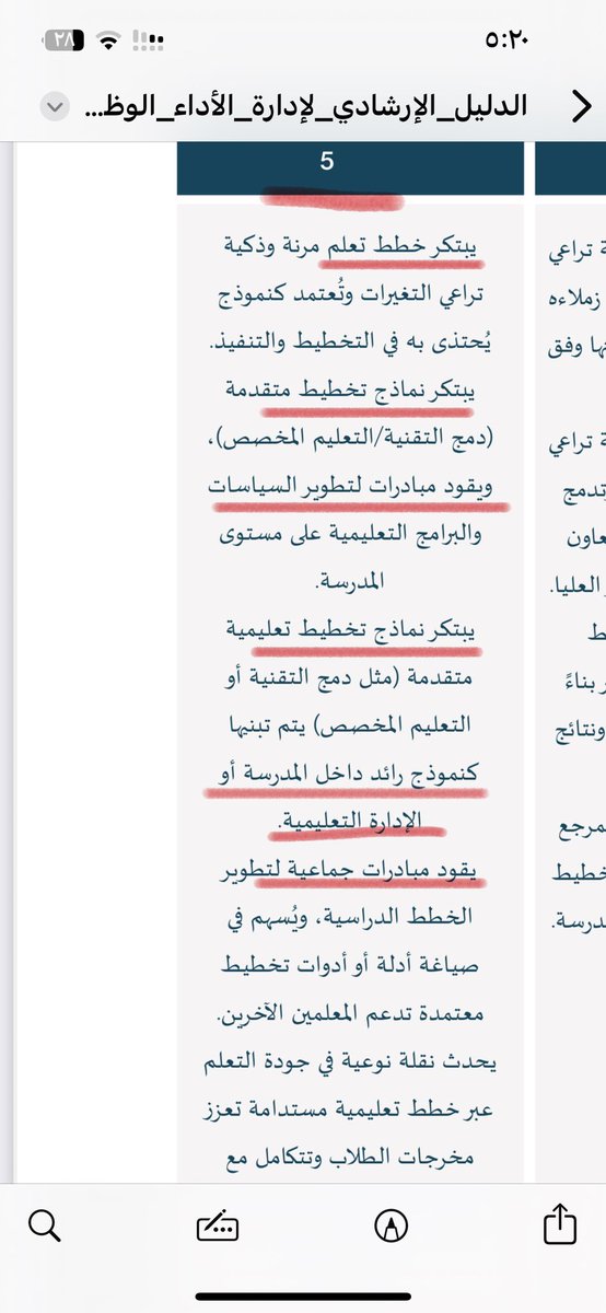 ittmoon's tweet photo. @H_Alkhathlan @suliman21436 يفترض أن كل معلم يقرأ ( الدليل الإرشادي لإدارة الأداءالوظيفي ) أرفقت لك أمثلة بسيطة من سلم تقدير 5 https://t.co/WU77rphYKx