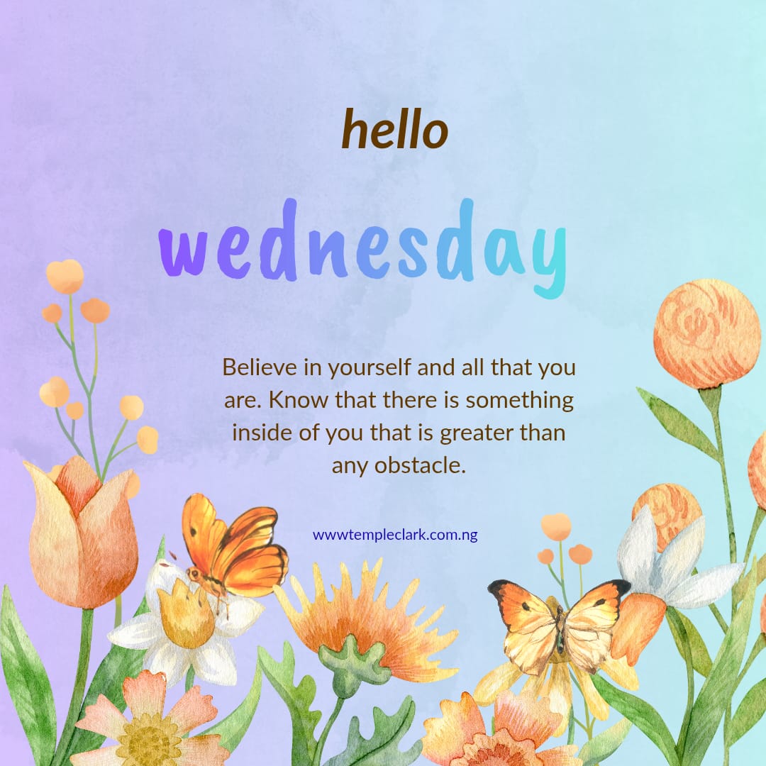 TempleClarkNG's tweet photo. Hello Wednesday 🌸

At Temple Clark, we believe in consistency, strength, and reliable performance — not just in water solutions, but in everyday life.

Remember: there’s something powerful inside you that’s greater than any obstacle.
Stay strong. Stay motivated. 💧✨ https://t.co/CjQyy8mYVQ