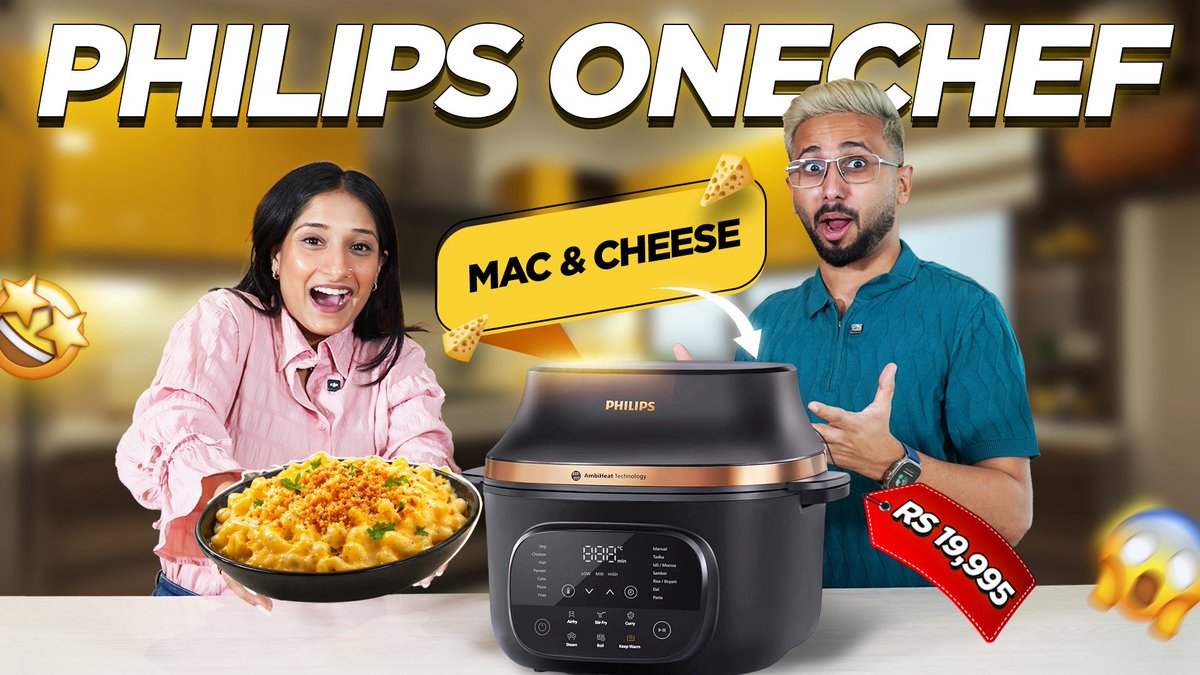 digitindia's tweet image. Philips OneChef Review: Can It Replace Your Kitchen Appliances? | Price - Rs 19,995

Watch now - youtu.be/9aSHbVHPKdM?si…

#PhilipsOneChef #philips  #homeappliances #KitchenGadgets