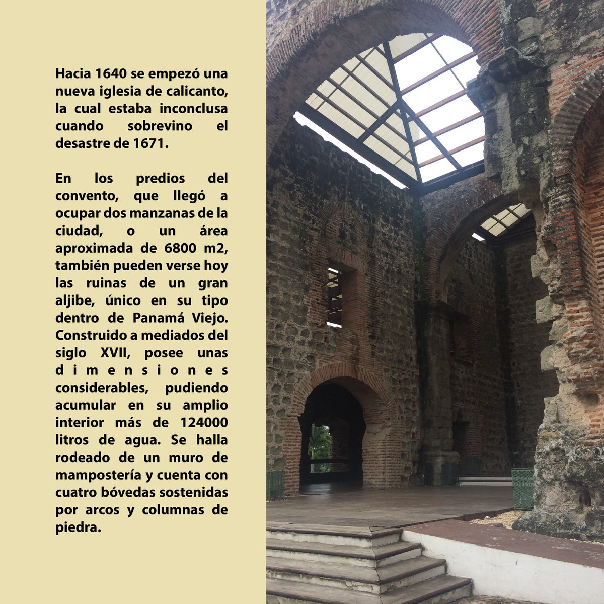 Sitio Arqueológico Panamá Viejo tweet media