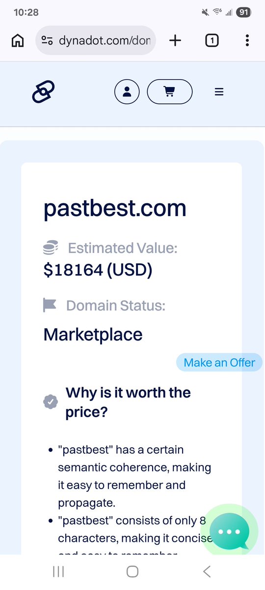 DomainTraderBTC's tweet image. ⏳️ Past Best .com wholesale 
$998 🔗 PastBest.com 

#domainforsale #domainname
#Nostalgia #best #past #domains

           Dynadot Appraisal 👇🏼