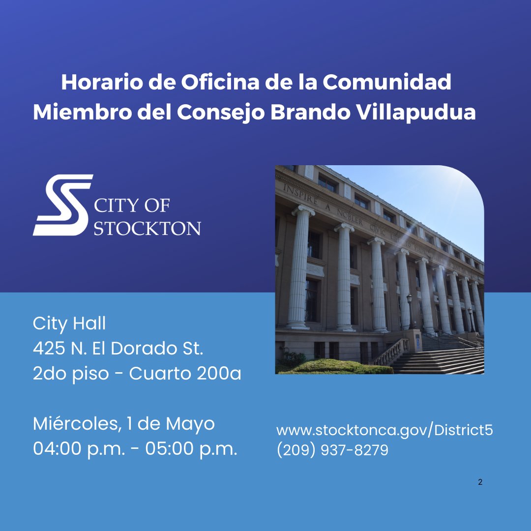City of Stockton, CA tweet media