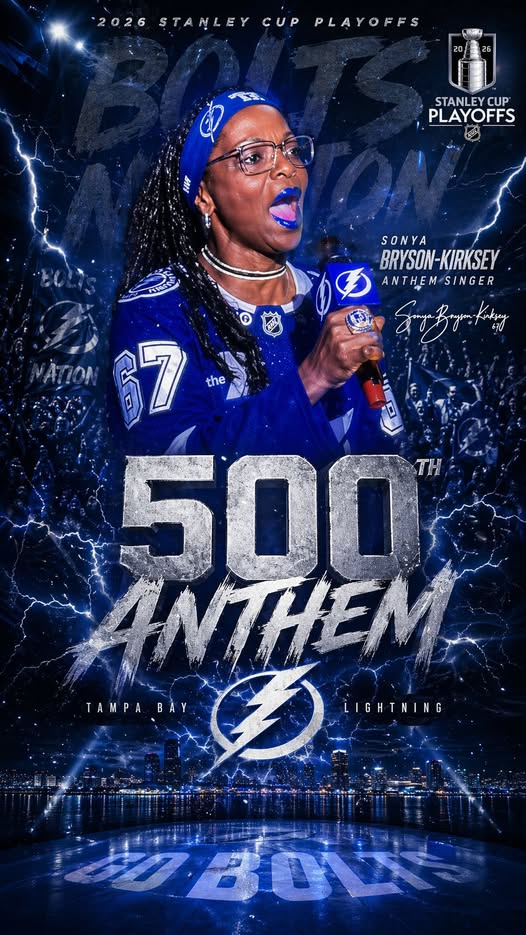 Montreal, you're in OUR house now! GO BOLTS in game five tonight at Benchmark International Arena! bit.ly/4t0Xhqw

#FeelTheThunder #NHLplayoffs #nationalanthem
