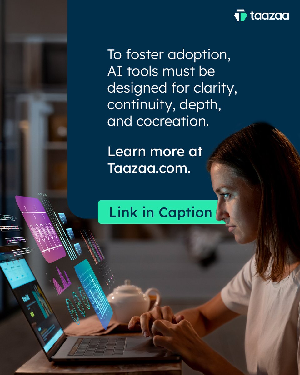 taazaainc's tweet image. Great AI, wrong experience. That's why most enterprise AI programs fail.
The technology is ready. Is your UX?
Learn more: taazaa.com/blog/building-…

#EnterpriseAI #AIUX #ProductDesign #Taazaa