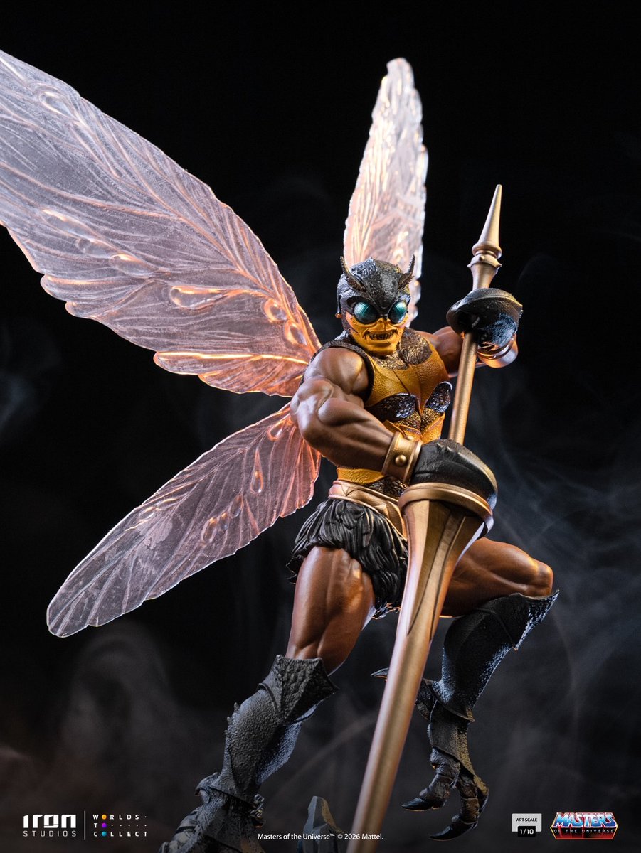 MajinStore's tweet photo. 🔥 Buzz-Off – Iron Studios
El guardián alado de Eternia desciende preparado para enfrentar cualquier amenaza.
Su fuerza y valentía resuenan como parte de una batalla legendaria por el destino del reino.
#mastersoftheuniverse #buzzoff #ironstudios https://t.co/rI09w5AuQJ