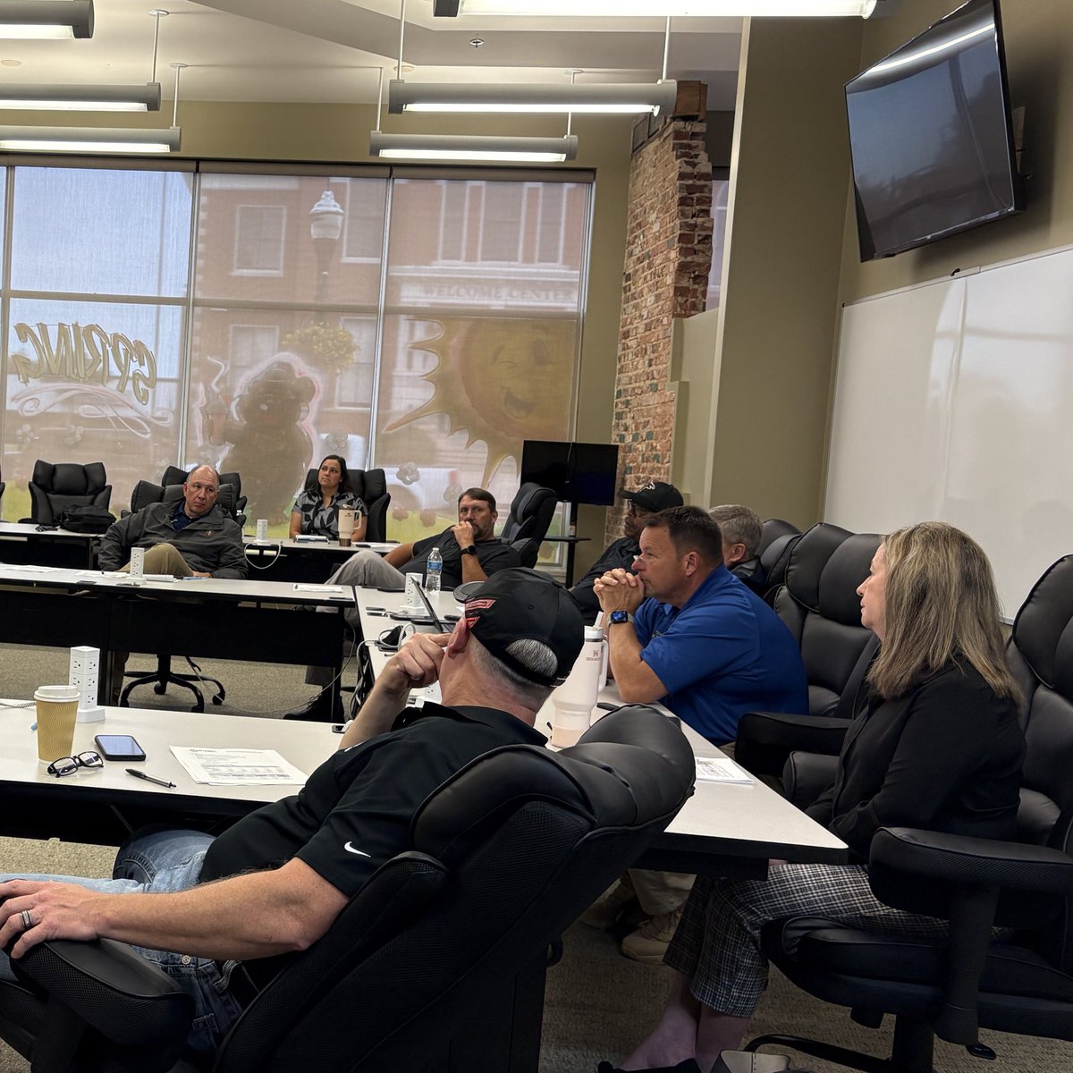 JMichaelBrewer's tweet photo. Today community leaders, elected officials and private citizens are at work on the 5-year 2027 Comprehensive Plan, focusing on areas such as strengths, weaknesses, opportunities and threats (SWOT), economic development and community demographics. The input from this group and later, public input sessions will guide and shape the plan that will help chart the course for our community into the 2030’s. #ButtsCounty