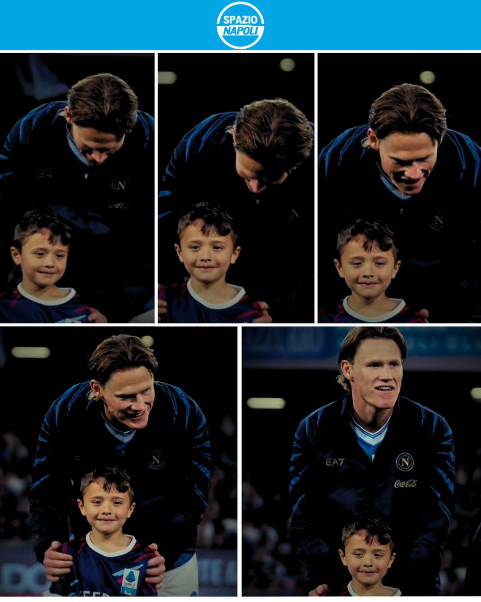 Spazio_Napoli's tweet image. Tutta la tenerezza di Scott McTominay 😍💙

#SSCNapoli #McTominay