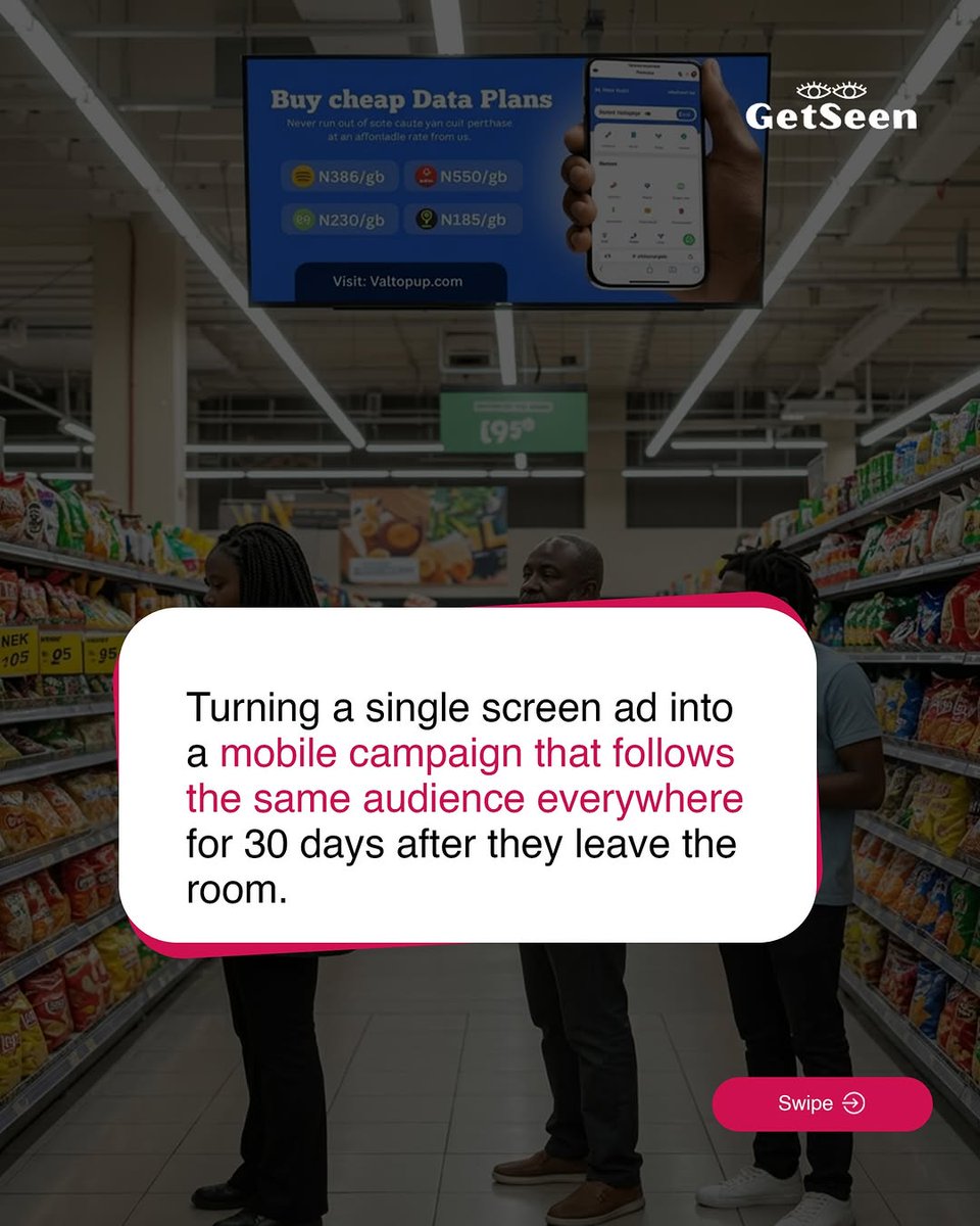 Getseenhq's tweet photo. Four things that are about to become possible on GetSeen.
We launch May 1st.
Follow this page.
You don’t want to miss the announcement.
#getseen #digitalbillboard #indoorbillboards https://t.co/JKiSOFlOhs