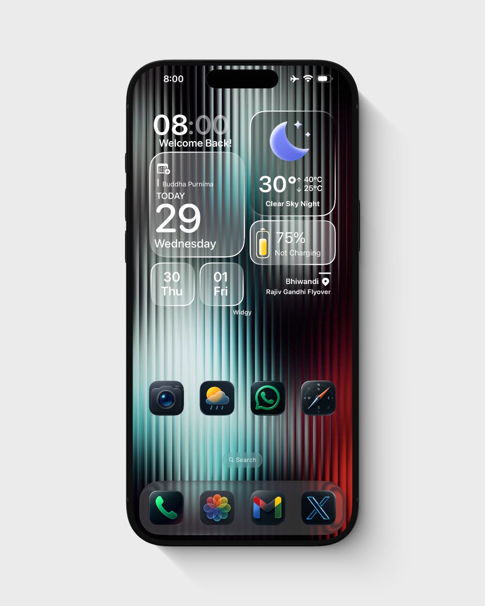 Ios 26 Home Screen Examples iOS 26 Home Screen setup