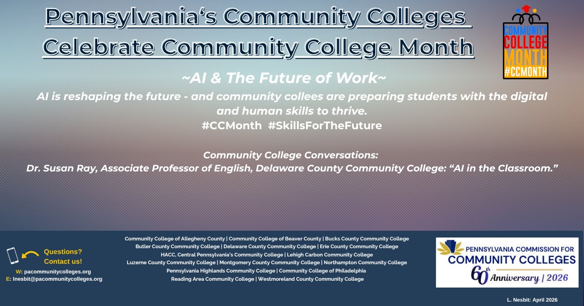 PA Community Colleges tweet media