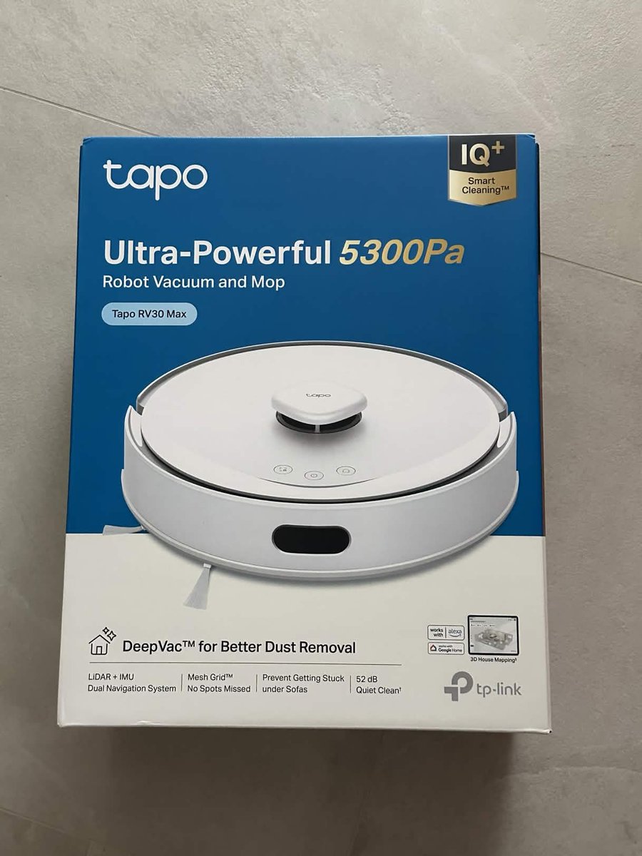 GorillaDiscount's tweet photo. Another coupon exploit: Tapo RV30 Max for €49.99! 🧹

We tracked a €100 voucher on Amazon that dropped the price from €149.99 to just €49.99. Our community has secured 100+ units

Link in bio to join!

#errorediprezzo #preisfehler #priceerror #erreurdeprix #errordeprecio https://t.co/wmfTLdfdcZ